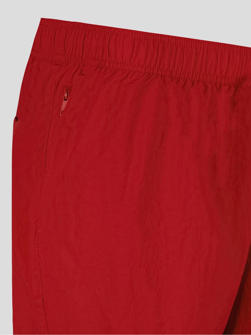 Maillot de Bain Logo sur le Côté Grande Taille Rouge